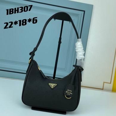 Replica Prada Bags hobo 1BH307 22X18X6cm YW