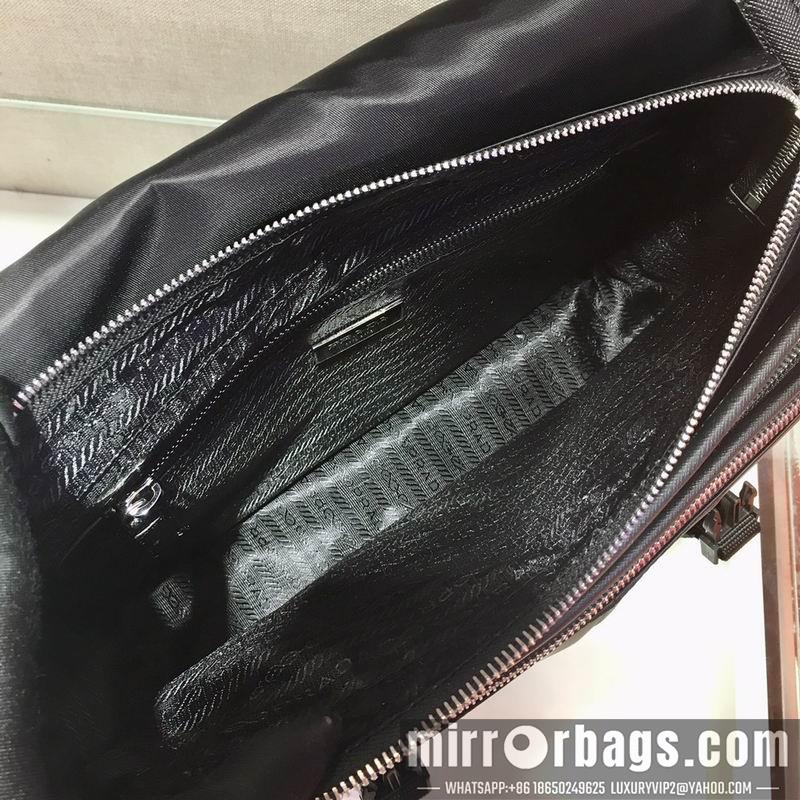 Replica Prada Bags Re-Nylon Saffiano VA0768 32x24x12cm ap 22