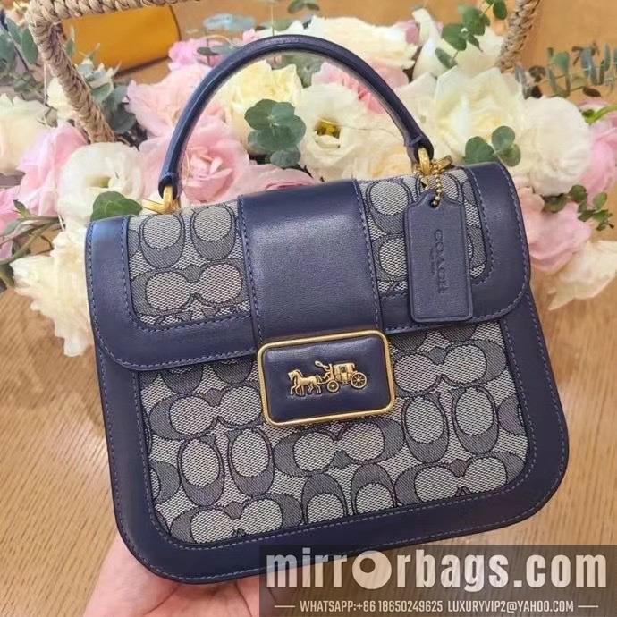 Replica Coach Bags C4820 jacquard 21X17X8cm 5 Colors JH