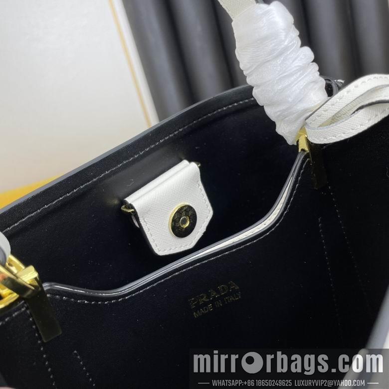 Replica Prada Bags WW1BA213白 23X13X22