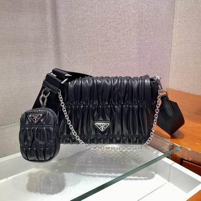 Replica Prada Bags 1BD289 Re-Nylon Hobo 21X14X6cm ap 61