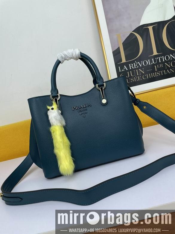 Replica Prada Bags WW5002青蓝 30X22X13