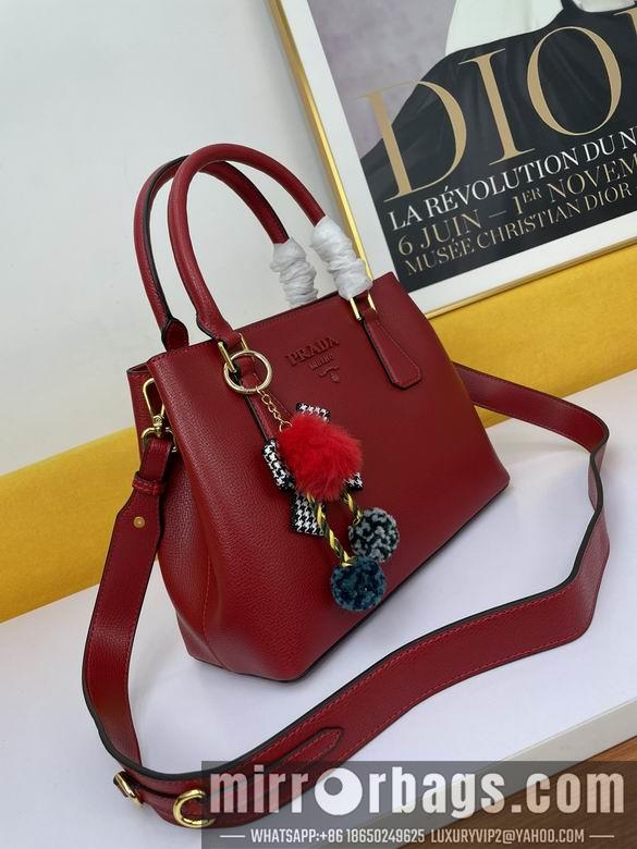 Replica Prada Bags WW5005红 30X22X13