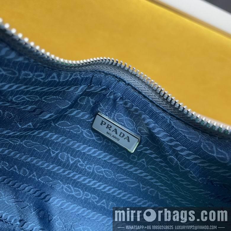 Replica Prada Bags WW1BH204蓝 18X22X6.5