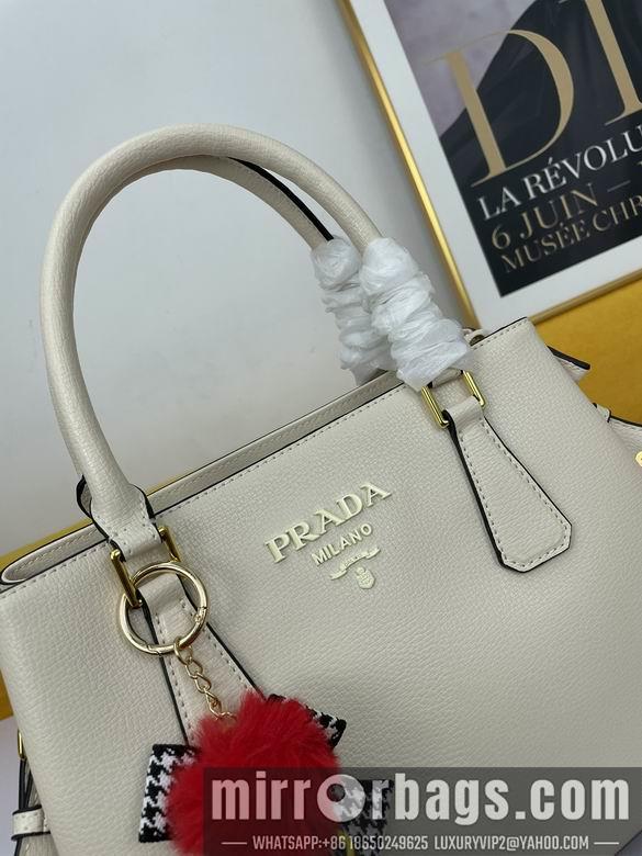 Replica Prada Bags WW5005白 30X22X13