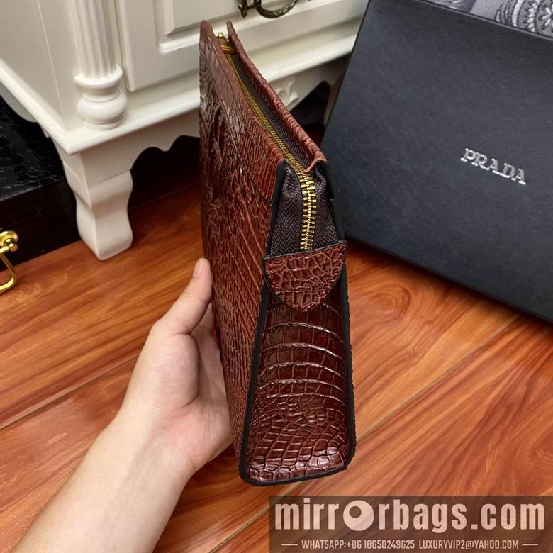 Replica Prada Bags 6634-5 26.5X21X7cm XM