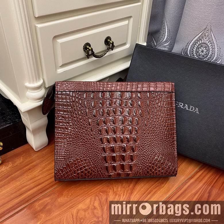 Replica Prada Bags 6634-5 26.5X21X7cm XM