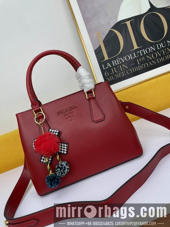 Replica Prada Bags WW5005红 30X22X13