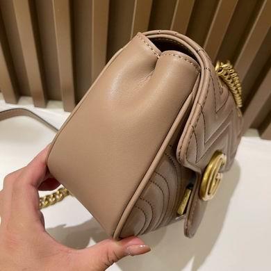 Replica Gucci Bags 1:1 GG Marmont 739682580 18x13.5x8cm zy