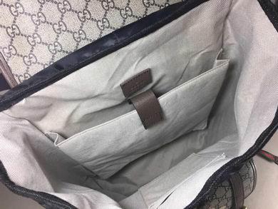 Replica Gucci Bags 1:1 WD473869啡丝印 28X44X20