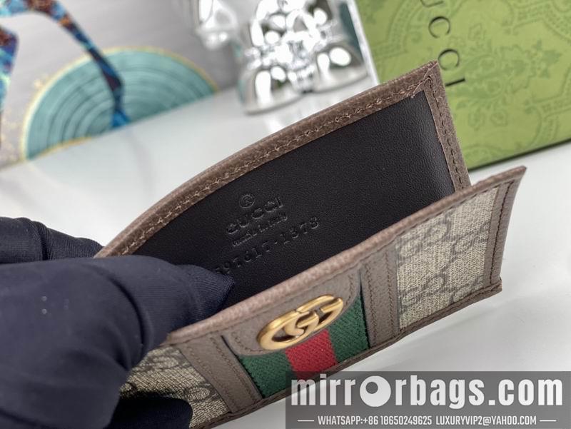 Replica Gucci Bags 1:1 GG Supreme Canvas 597617 4.3x2.8cm zy