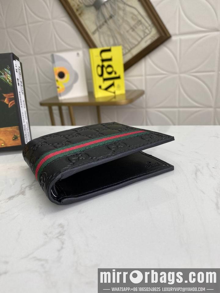 Replica Gucci Bags 1:1 Gucci 138042啡色压花11x9cm zy