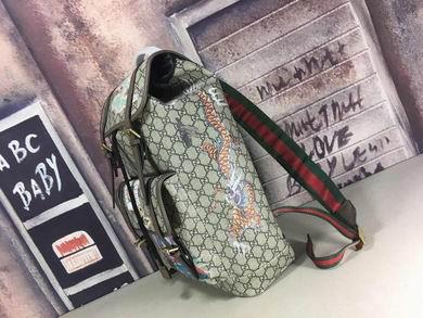 Replica Gucci Bags 1:1 WD473869啡丝印 28X44X20
