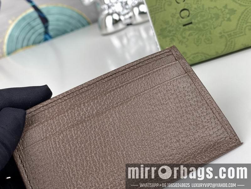 Replica Gucci Bags 1:1 GG Supreme Canvas 597617 4.3x2.8cm zy