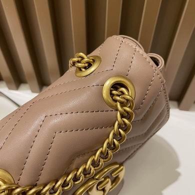Replica Gucci Bags 1:1 GG Marmont 739682580 18x13.5x8cm zy