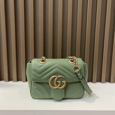 Replica Gucci Bags 1:1 GG Marmont 739682580 18x13.5x8cm zy