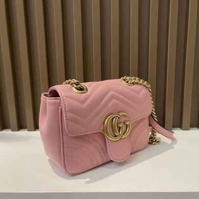 Replica Gucci Bags 1:1 GG Marmont 739682580 18x13.5x8cm zy