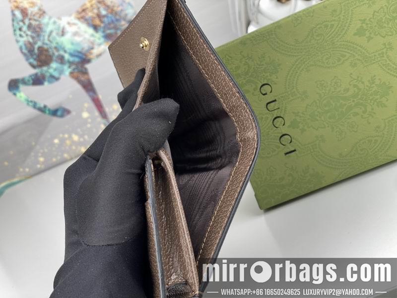 Replica Gucci Bags 1:1 GG leather 523155 11x8.5x2.5cm zy