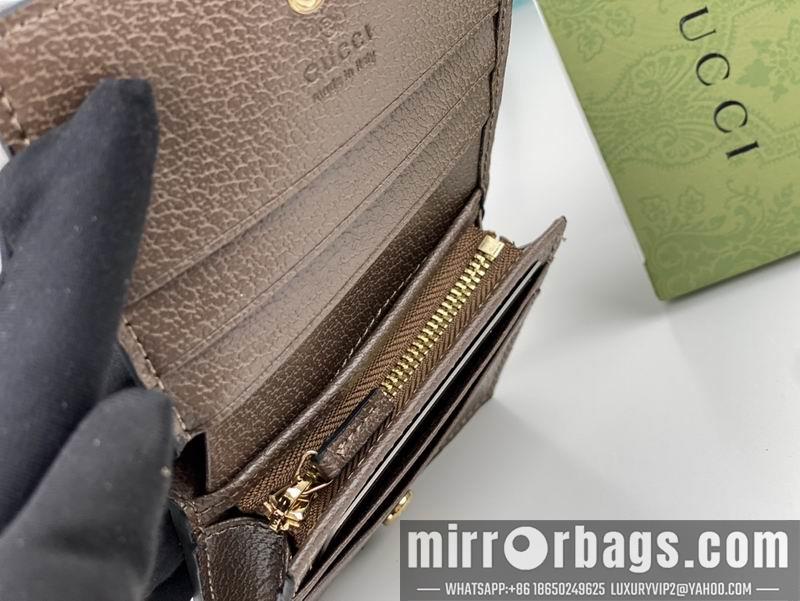 Replica Gucci Bags 1:1 GG leather 523155 11x8.5x2.5cm zy