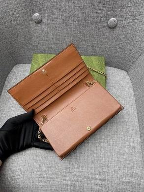 Replica Gucci Bags 1:1 WL676155棕 19X10X4