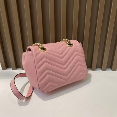 Replica Gucci Bags 1:1 GG Marmont 739682580 18x13.5x8cm zy