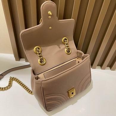 Replica Gucci Bags 1:1 GG Marmont 739682580 18x13.5x8cm zy