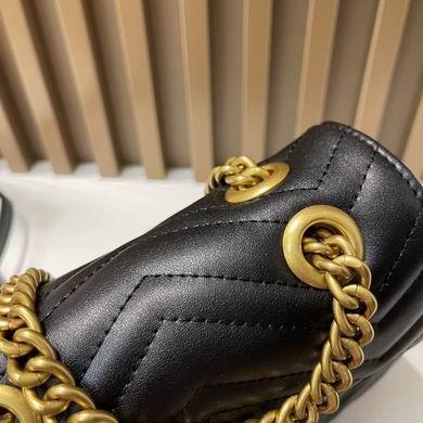 Replica Gucci Bags 1:1 GG Marmont 739682580 18x13.5x8cm zy