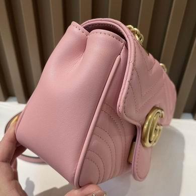 Replica Gucci Bags 1:1 GG Marmont 739682580 18x13.5x8cm zy