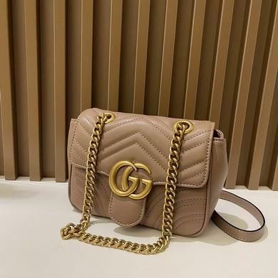 Replica Gucci Bags 1:1 GG Marmont 739682580 18x13.5x8cm zy