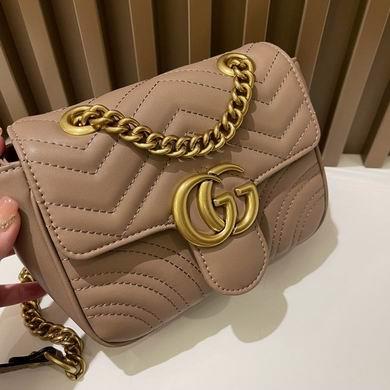 Replica Gucci Bags 1:1 GG Marmont 739682580 18x13.5x8cm zy