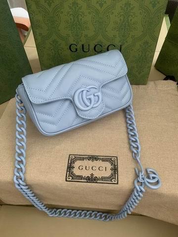 Replica Gucci Bags 1:1 Gucci Marmont 699757 16.5x10.2x5.1cm ww4色