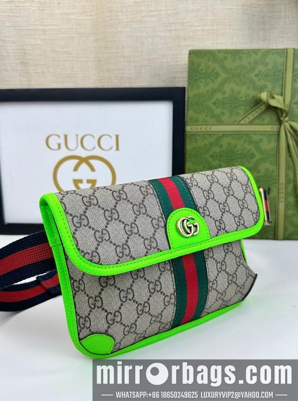 Replica Gucci Bags 1:1 752597 23.9X17X3.6cm DF 2colour