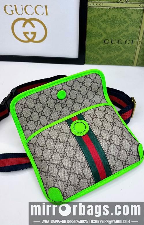 Replica Gucci Bags 1:1 752597 23.9X17X3.6cm DF 2colour