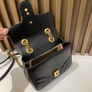 Replica Gucci Bags 1:1 GG Marmont 739682580 18x13.5x8cm zy