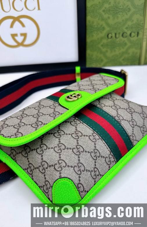 Replica Gucci Bags 1:1 752597 23.9X17X3.6cm DF 2colour