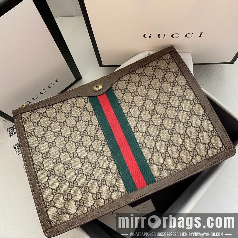 Replica Gucci Bags 1:1 WD523359啡色 34X24X5
