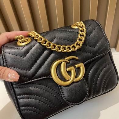 Replica Gucci Bags 1:1 GG Marmont 739682580 18x13.5x8cm zy