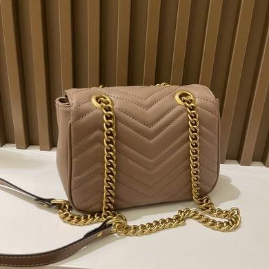 Replica Gucci Bags 1:1 GG Marmont 739682580 18x13.5x8cm zy