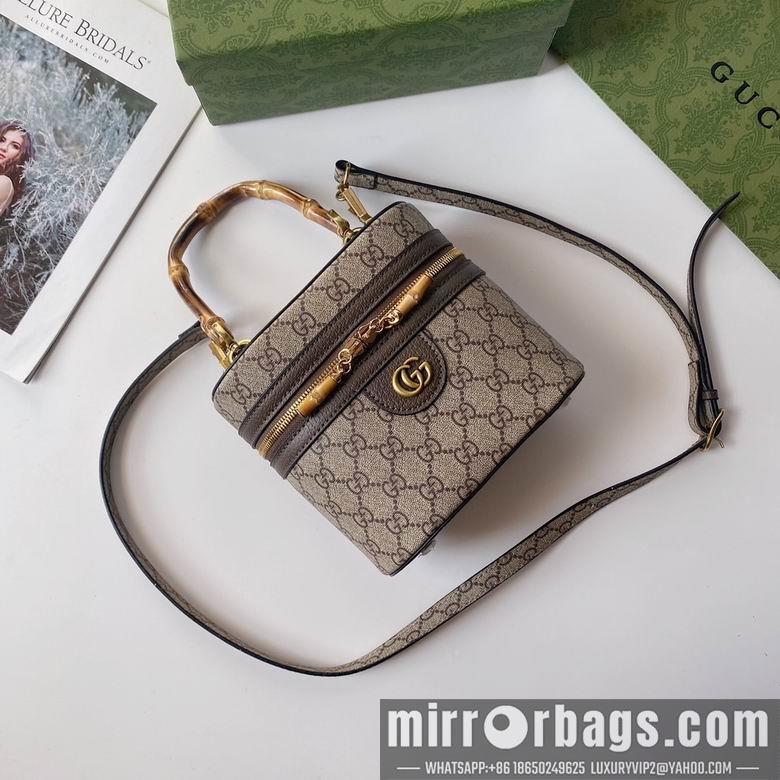 Replica Gucci Bags 1:1 760200 15.5X13.5X4cm YG 2colour