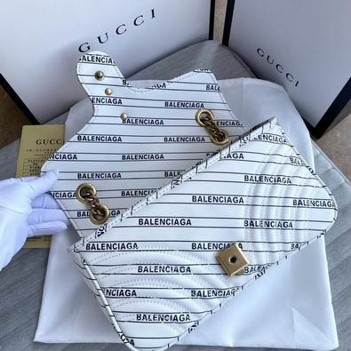 Replica Gucci Bags 1:1 GG Marmont 443497 26x15x7cm df03