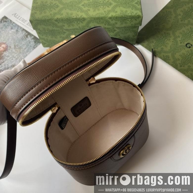 Replica Gucci Bags 1:1 760200 15.5X13.5X4cm YG 2colour