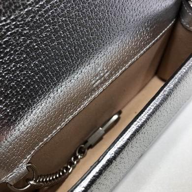 Replica Gucci Bags 1:1 WD476432银色 16.5X10X4.5