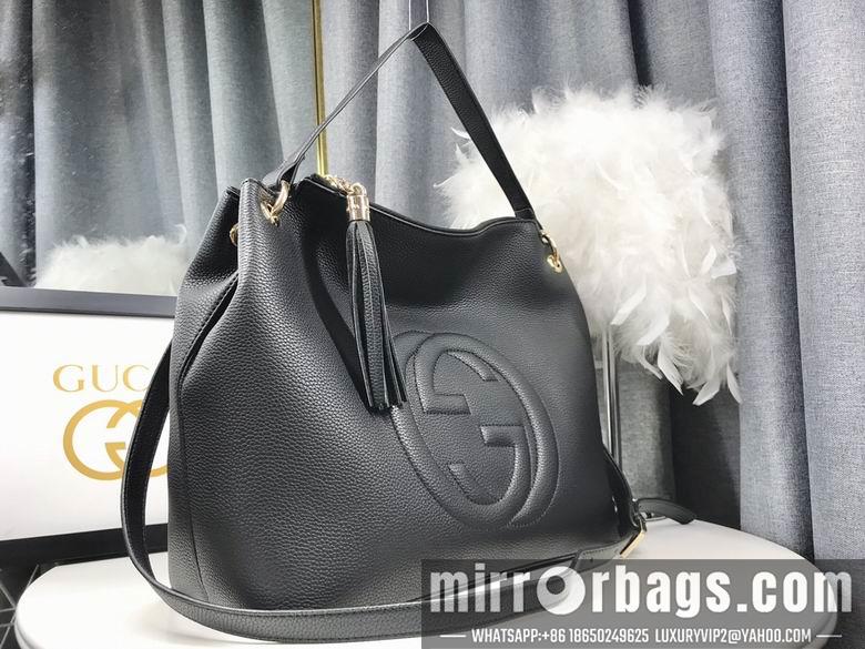 Replica Gucci Bags 1:1 WD408825黑色 35X30X15