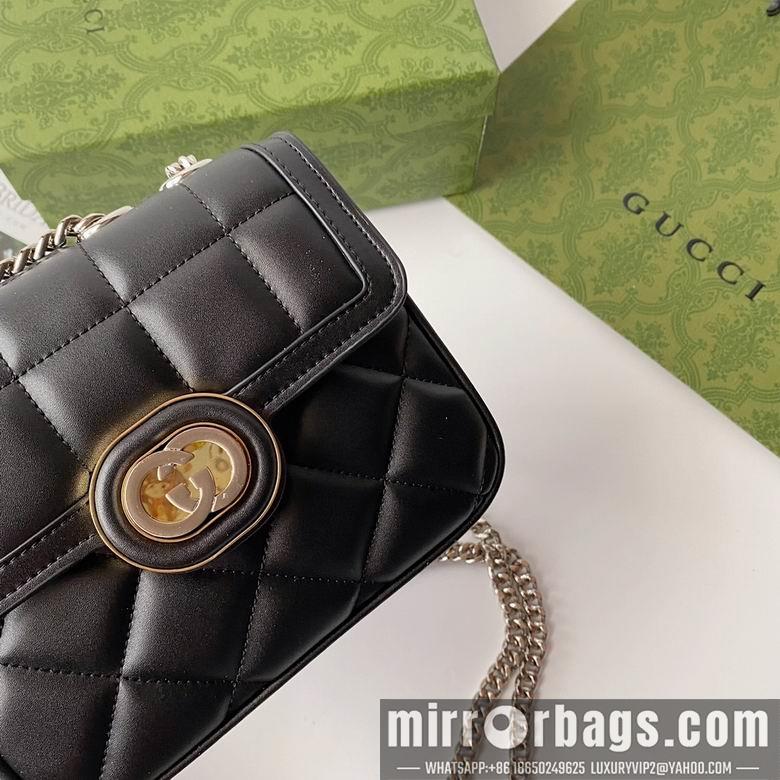 Replica Gucci Bags 1:1 741457 18X14.5X8cm YG 4colour