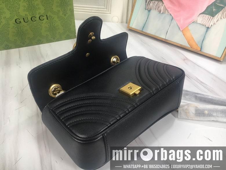 Replica Gucci Bags 1:1 446744 22X6X13cm DF 2colour