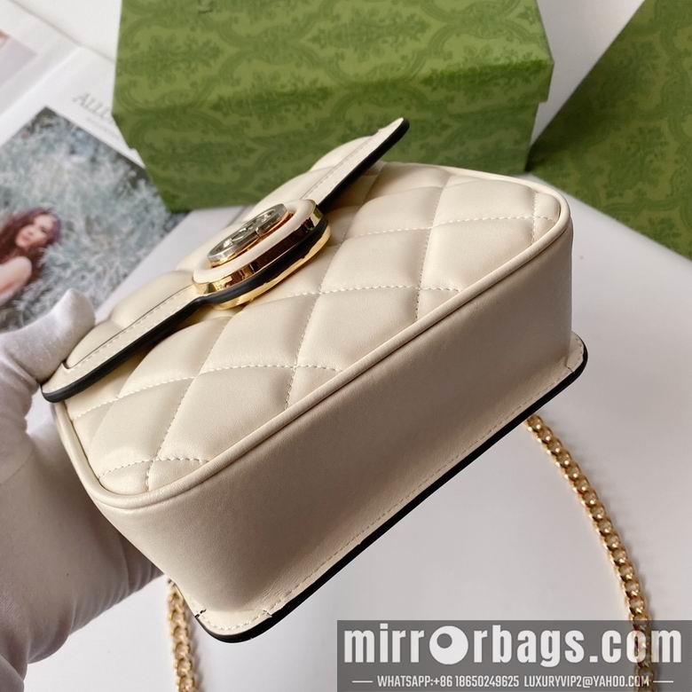 Replica Gucci Bags 1:1 741457 18X14.5X8cm YG 4colour