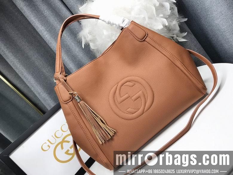 Replica Gucci Bags 1:1 WD282309棕色 35X29X16