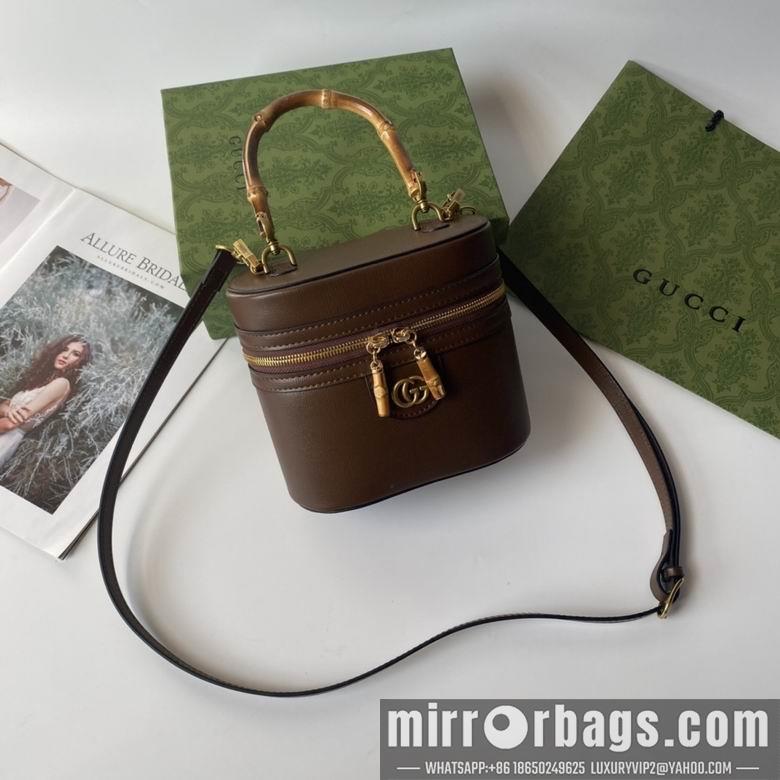 Replica Gucci Bags 1:1 760200 15.5X13.5X4cm YG 2colour