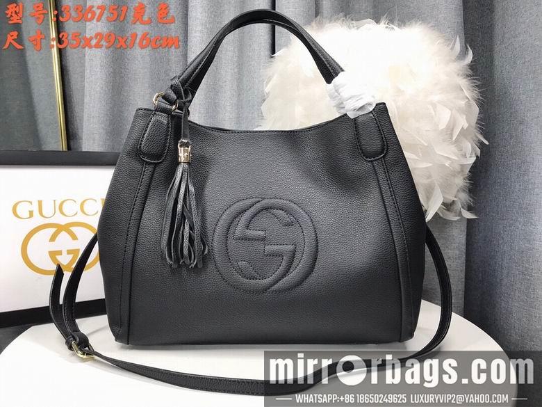 Replica Gucci Bags 1:1 WD282309黑色 35X29X16