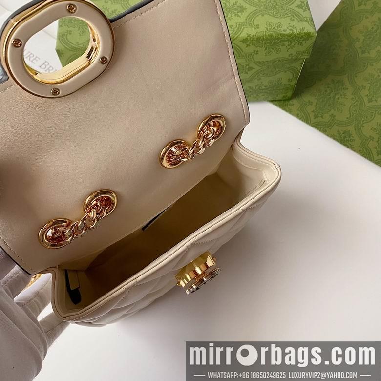 Replica Gucci Bags 1:1 741457 18X14.5X8cm YG 4colour